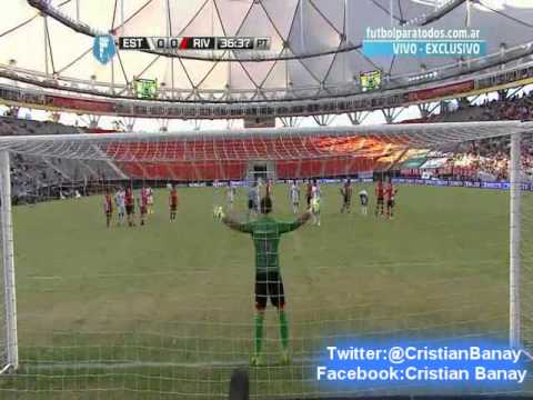 Estudiantes 0 River 0 (Relato Costa Febre) Torneo Final 2014 Penal Atajado (16/4/2014)
