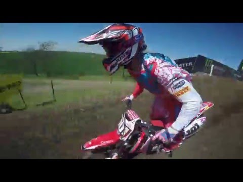 Official GoPro Lap Preview of Teutschenthal w/ Zaragoza & Philippaerts MXGP of Germany 2016