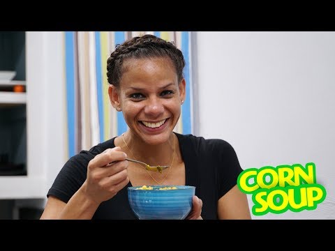 Caribbean Corn Soup | EAF Presents with Lisa