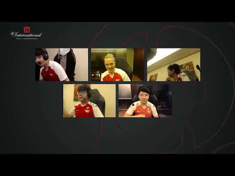 T1 Cams smiles after ez game- TI 11 Regional Qualifiers SEA - Day 11 - Execration vs T1