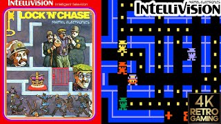 Lock N' Chase Intellivision 4k Gameplay