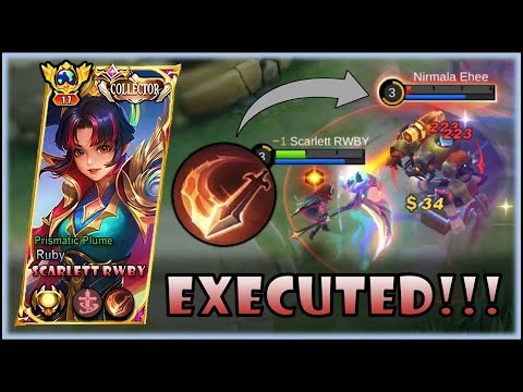 Best Fighter Execute Build for Ruby!!! - Top Global Ruby Gameplay - Mobile Legends