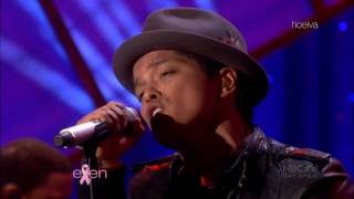 The Ellen DeGeneres Show; Bruno Mars "Just the Way You Are"; 10/14/2010