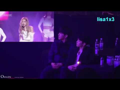 190123 Seventeen reaction to BLACKPINK - DDU DU DDU DU, Forever Young @8th Gaon Chart Awards 2019