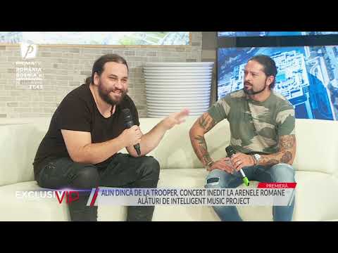 ALIN DINCĂ DE LA TROOPER, CONCERT INEDIT LA ARENELE ROMANE, ALĂTURI DE INTELLIGENT MUSIC PROJECT