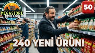 YENİ Güncelleme 240 Yeni Ürün ! | Megastore Simulator Türkçe #50