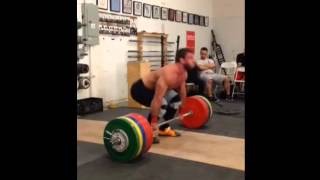 Dmitry Klokov 220kg Clean