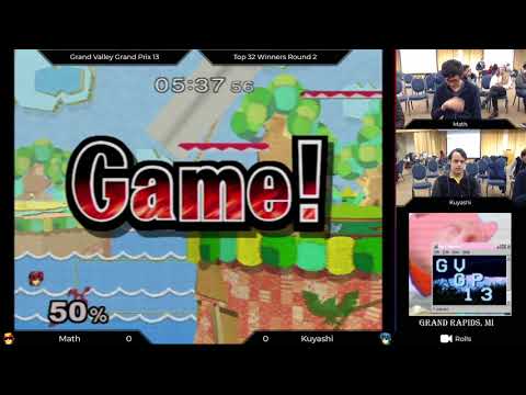 GVGP 13 - Math (Captain Falcon) Vs Kuyashi (Marth) (WR2)