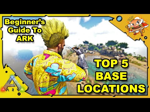 Where Do We Move? Top 5 Base Locations The Island - A Beginners Guide - Ark: Survival Evolved S4E24