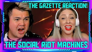American&#39;s Reaction to the GazettE - The $ocial riot machine$ | THE WOLF HUNTERZ Jon and Dolly