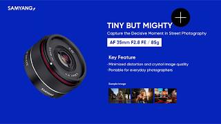 Video 1 of Product Samyang AF 35mm F2.8 FE Full-Frame Lens (2017)