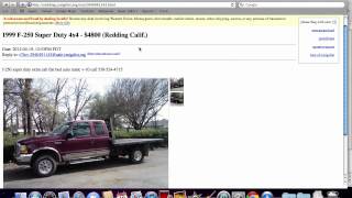 Craigslist Redding California - Used Trucks, Cars and SUV Models Posted