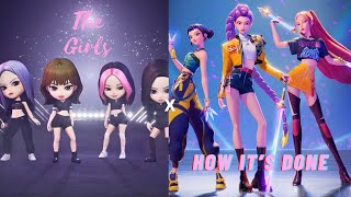Download lagu BLACKPINK x HUNTR/X - The Girls Show 'em How It's Done (Mashup) mp3