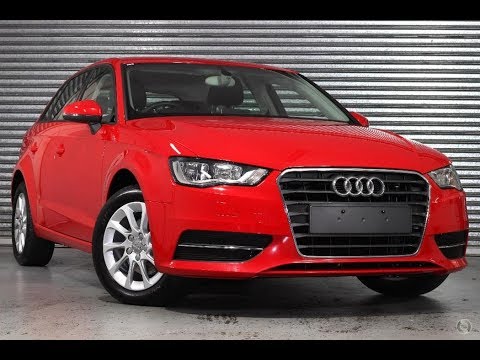 2014 Audi A3 8V Attraction Sportback 5dr S tronic 7sp 1.6DT [MY15]