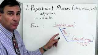 Phrases part 1: understanding and diagramming prepositional phrases