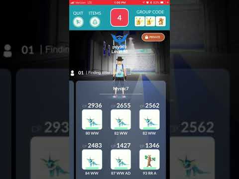 Sudowoodo solo raid!
