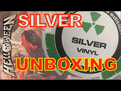 HELLOWEEN - UNBOXING SILVER VINYL 2LP (79)