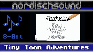 #TinyToon Adventures - Title Theme - #C64 - SID 8-Bit version -  Oscilloscope View (Chitptune)