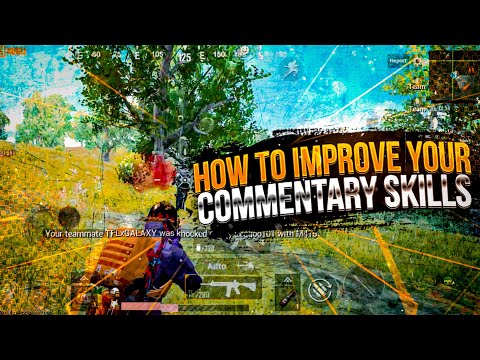 How to Improve Commentary Skills || Gaming Videos Per Acchi Voice Over Kase Kare ||