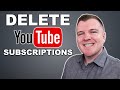 How to Delete YouTube Subscriptions (Desktop)