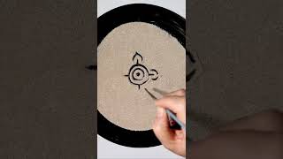 Sand Mandala Art | Easy and Simple Sand Drawing