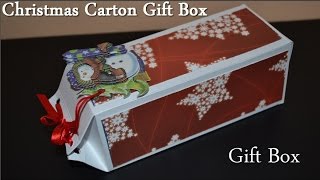 preview picture of video 'Origami Christmas Gift Box - Tutorial'