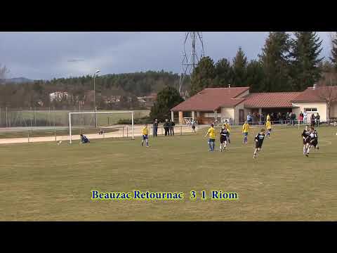 Beauzac Retournac  FC Riom FLV