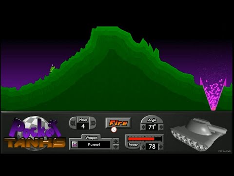 World record score in pocket tanks