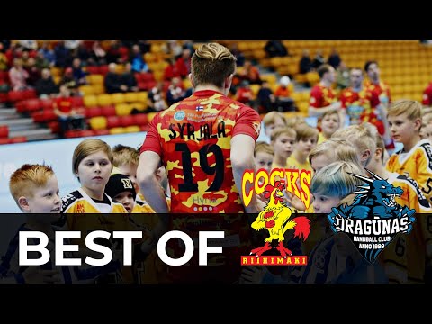 Riihimäen Cocks vs Dragunas Klaipeda | Highlights | Baltic Handball League 2019/20