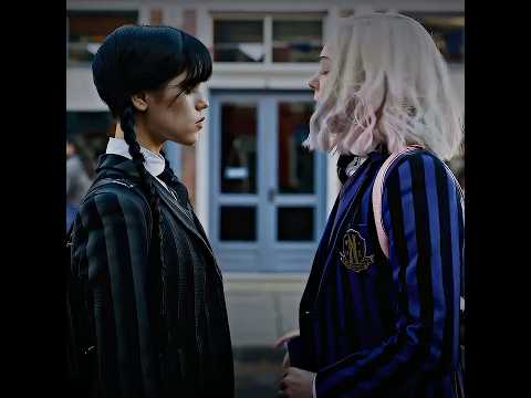 They are the best duo | Wednesday and Enid edit | Song - Scythermane - COM MEDO!