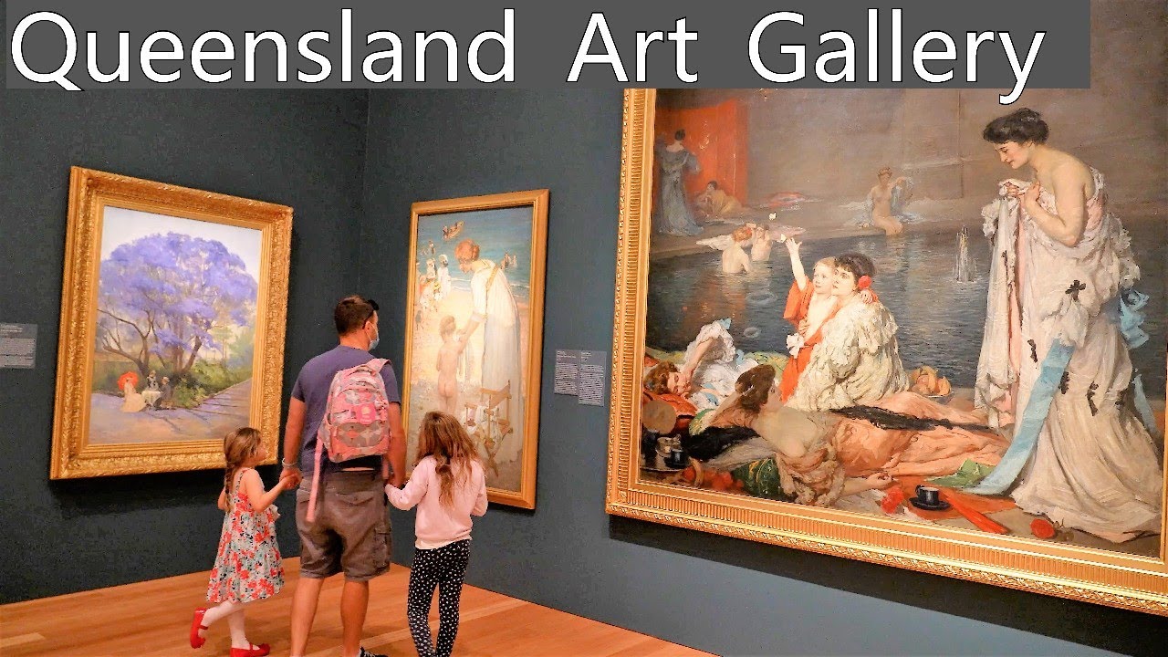 Dive into an enchanting virtual stroll at Queensland Art Gallery.