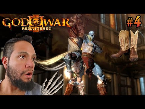 God of war 3 Remasterizado PS5 - Botas de Hermes - parte 4