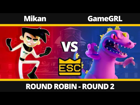 NASB @ ESC 8 - Round 2 - Mikan (Danny Phantom) Vs. GameGRL (Reptar) - EU Tournament