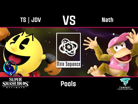 TS | JDV (Pac-Man) vs Nath (Diddy Kong) - Ultimate Pools - Main Sequence