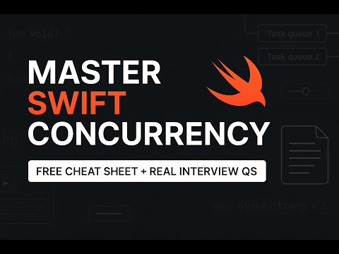 Swift Concurrency Made Easy – Download Free Cheat Sheet (10 Pages)