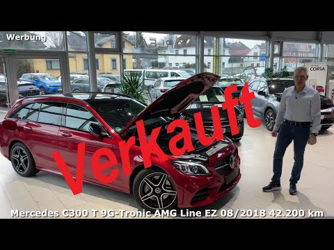 Mercedes C300 T 9G Tronic AMG Line EZ 082018 42 200 km