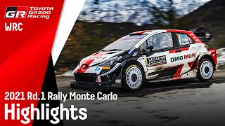 WRC 2021 Rd.1 モンテカルロ ハイライトムービー