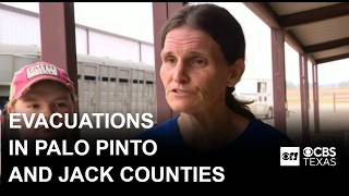 Families evacuate as wildfire explodes to over 50,000 acres burned in far North Texas
