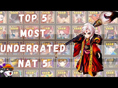 TOP 5 Underrated Nat 5 For RTA Season 20 | Summoners War