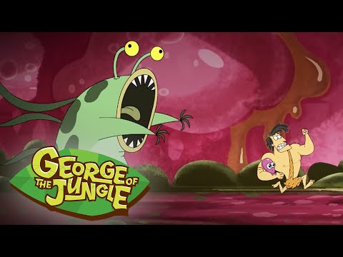 Stuck Inside A Stomach | George of the Jungle | Full Episode | Cartoons For Kids