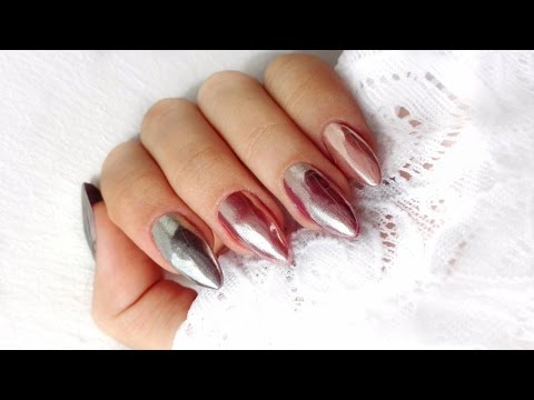 Indigo Metal Manix Multi Chrome Nails | Semilac | Paulie Nails