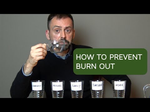 How to prevent burn out