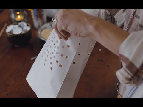 How to Make a Luminaria