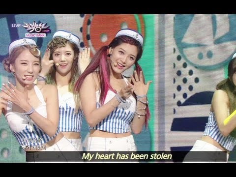 Rainbow - Sunshine (2013.06.29) [Music Bank w/ Eng Lyrics]