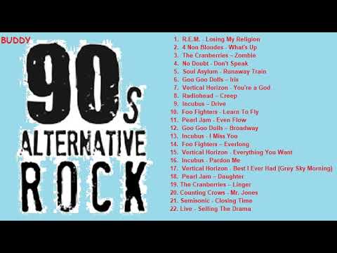 Alternative Rock Of 90's│Vertical Horizon│4Non Blondes│The Cranberries│No Doubt│R.E.M