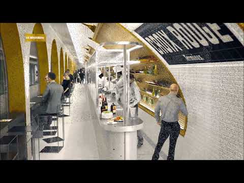 Passage station fantôme Croix Rouge en MF67 [Métro ligne 10]