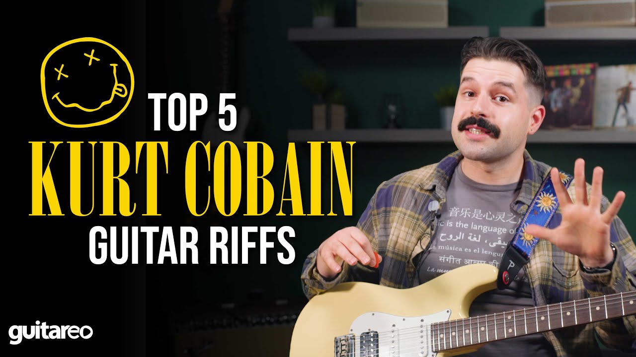 The 5 Best Kurt Cobain Guitar Riffs - YouTube
