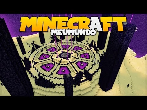 TRANSFORMEI o THE END EM UMA ARENA COLOSSAL! - Meu Mundo #325 - Minecraft Survival