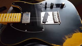 Video thumbnail for ESP LTD relic tele. Seymour Duncan mods by youKnowWho3311