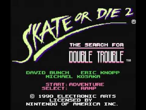 Skate or Die 2 : The Search for Double Trouble NES